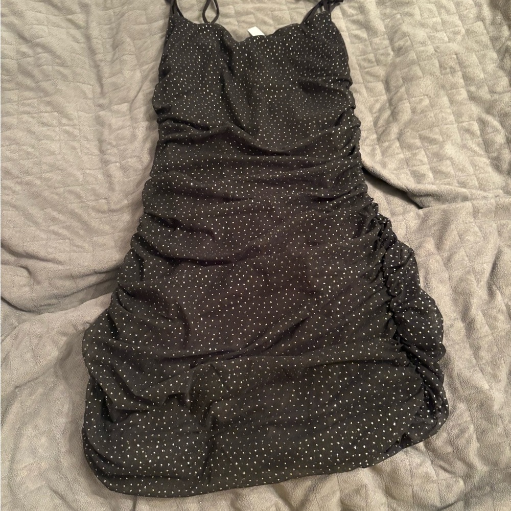 Lucy in the Sky Black Mini Dress